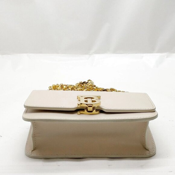 Authentic Burberry Pink Leather Crossbody Bag mn585-112525 - Picture 6 of 16